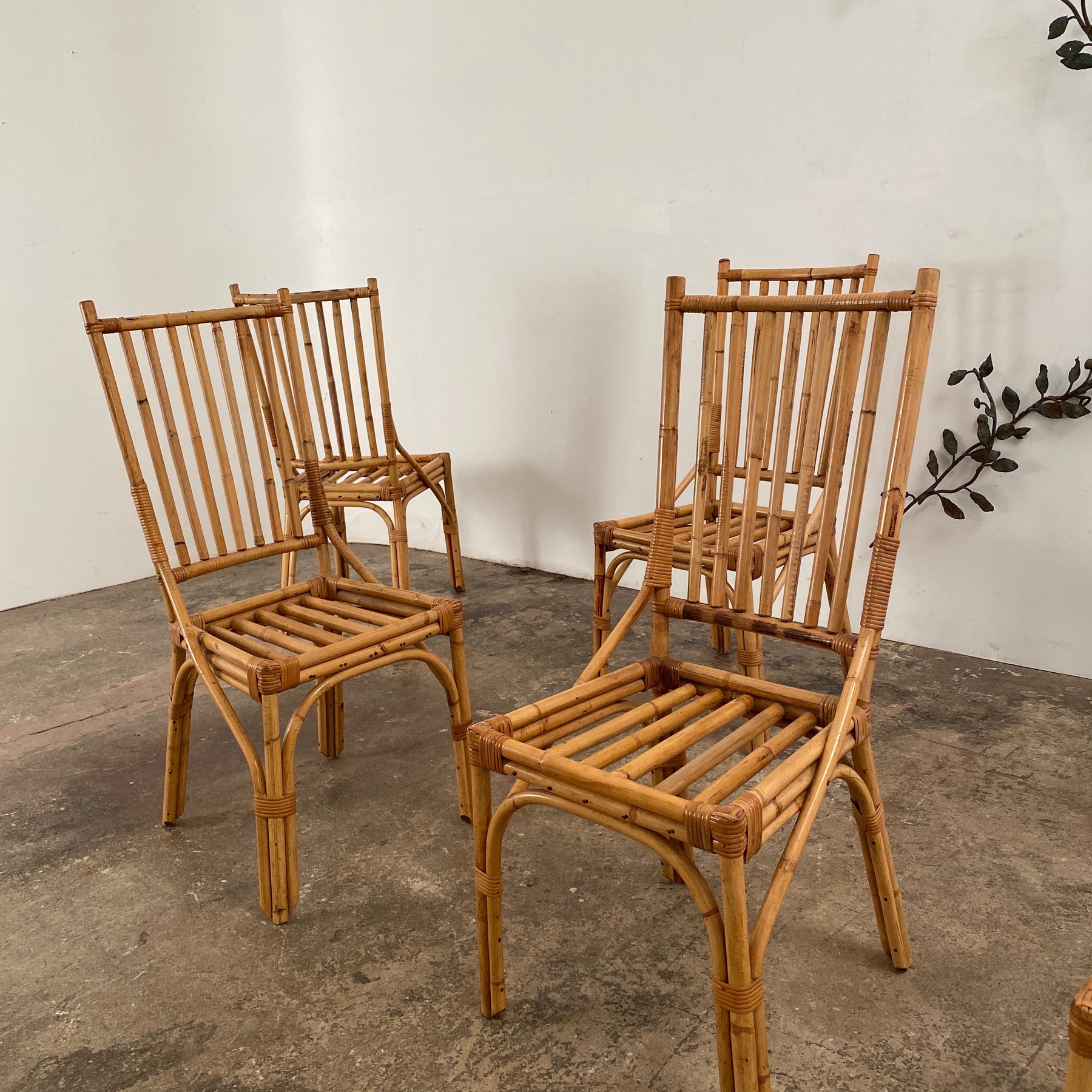 vintage rattan chairs – Objet Vagabond